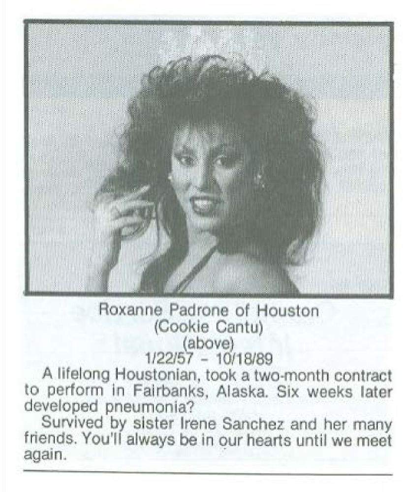 Download the full-sized PDF of Roxanne Padrone of Houston (Cookie Cantu)