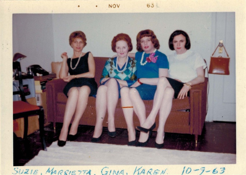 Download the full-sized image of A Photograph of Suzy, Marietta, Gina, and Karen