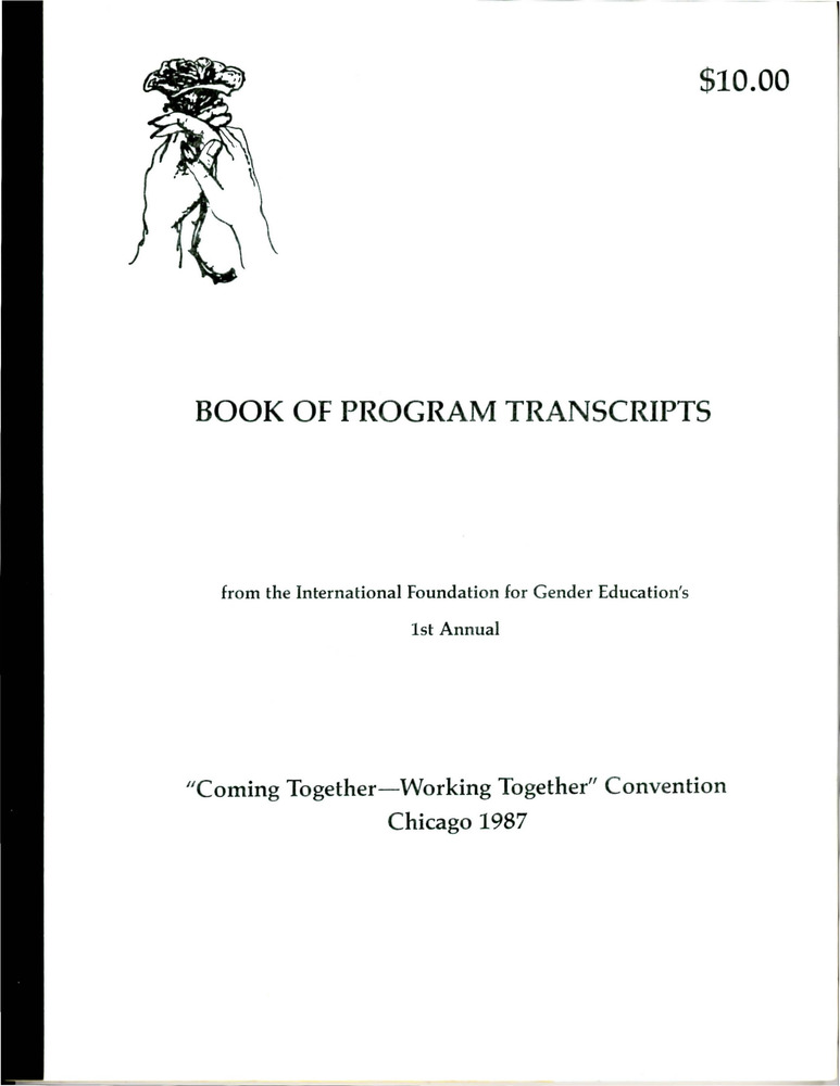 Download the full-sized PDF of IFGE's 1st Annual "Coming Together-Working Together" Convention: Book of Program Transcripts