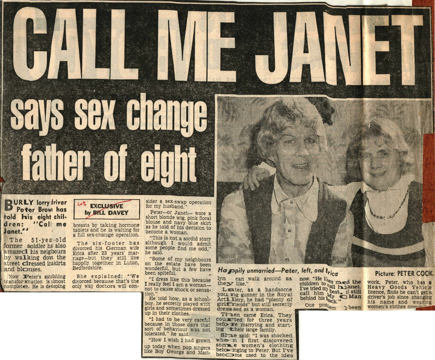 Download the full-sized PDF of Call Me Janet says sex change father of eight