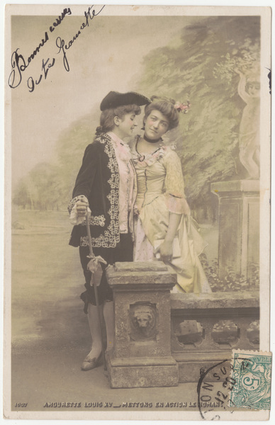 Download the full-sized image of Amourette Louis XV - Mettons en action le roman