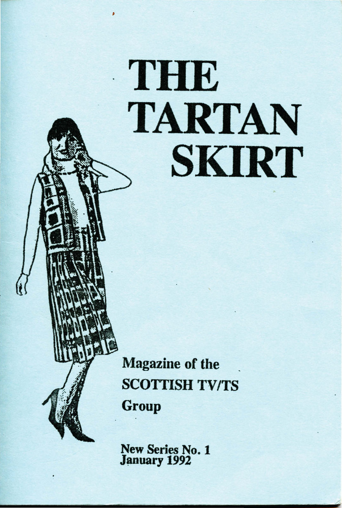 Download the full-sized PDF of The Tartan Skirt: Magazine of the Scottish TV/TS Group No. 1 (January 1992)