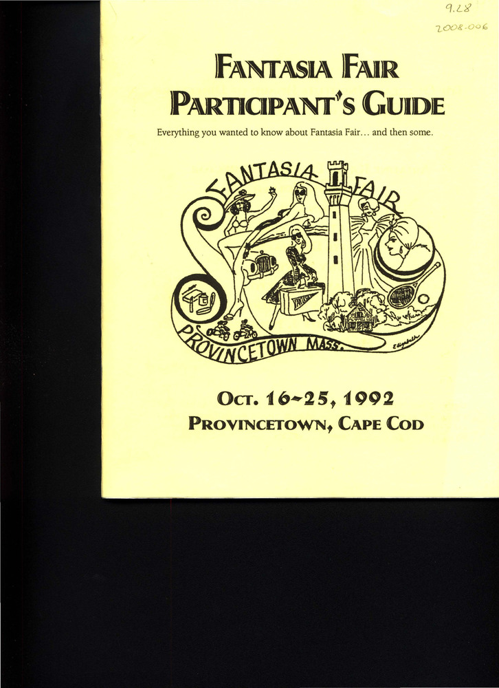 Download the full-sized PDF of Fantasia Fair Participant's Guide (Oct. 16 - 25, 1992)