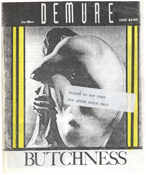 Download the full-sized image of Demure Butchness #1