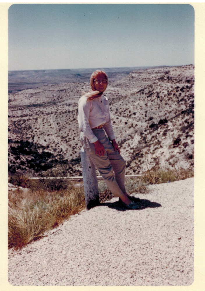 Download the full-sized image of Alison Laing on Desert Overlook