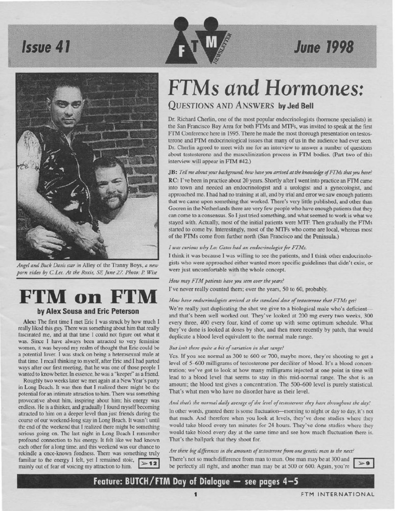 Download the full-sized PDF of FTM Newsletter #41