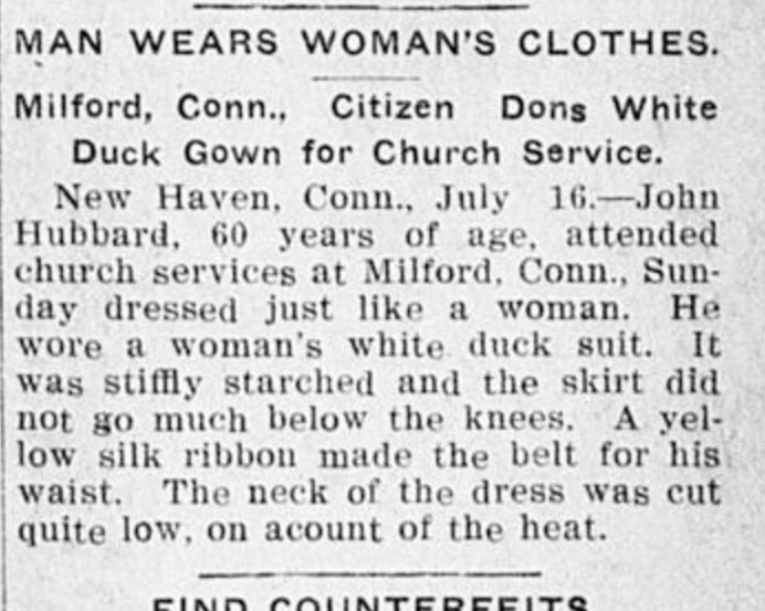 Download the full-sized PDF of Man Wears Women's Clothes
