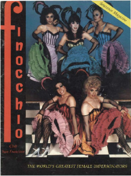 Download the full-sized image of Finocchio Club San Francisco: The World's Greatest Female Impersonators Souvenir Magazine (1983)
