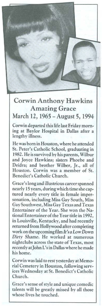 Download the full-sized PDF of Corwin Anthony Hawkins Amazing Grace