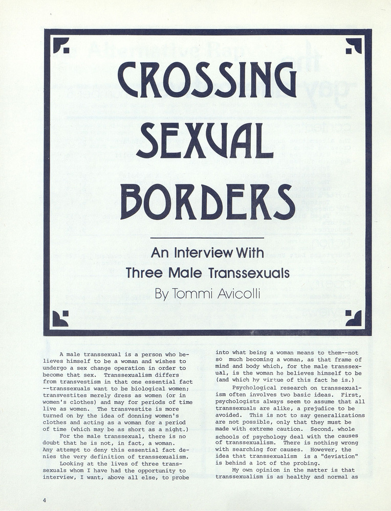 Download the full-sized PDF of Crossing Sexual Borders