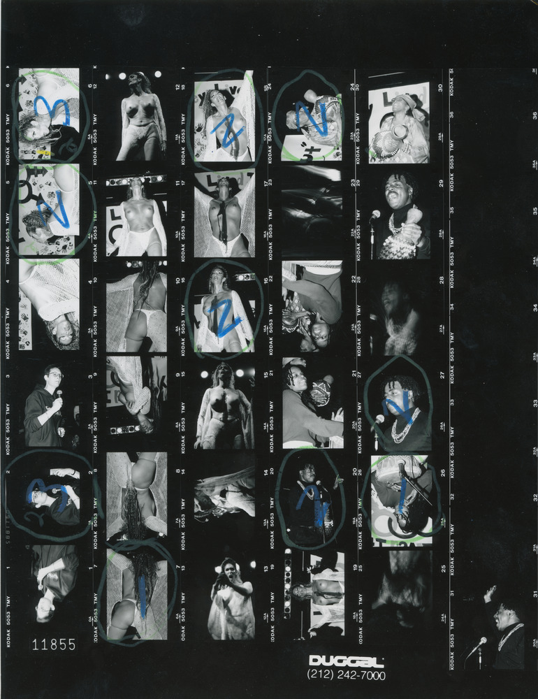 Download the full-sized image of Negatives from the "They Lived It "Out!"" Event, 1998