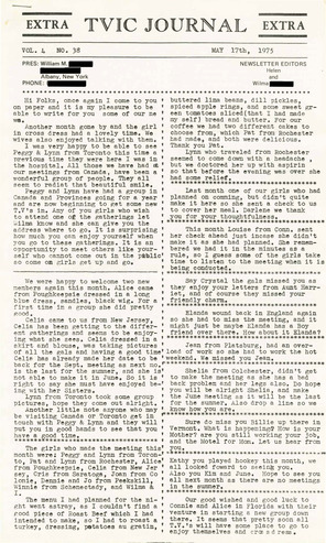 Download the full-sized PDF of TVIC Journal Vol. 4 No. 38 (May 17, 1975)
