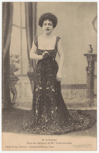 Download the full-sized image of M. de Sternac dans son imitation de Mme Yvette Guilbert
