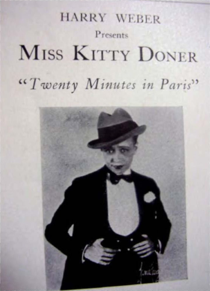 Download the full-sized PDF of Harry Weber Presents Miss Kitty Doner “Twenty Minutes in Paris”