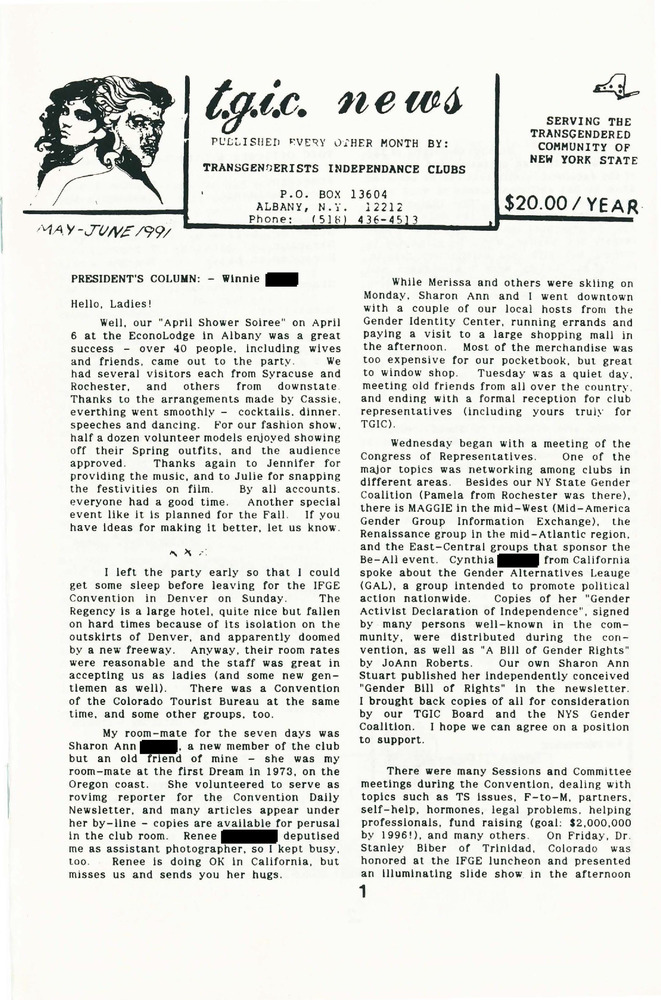Download the full-sized PDF of TGIC News (March-April, 1991)