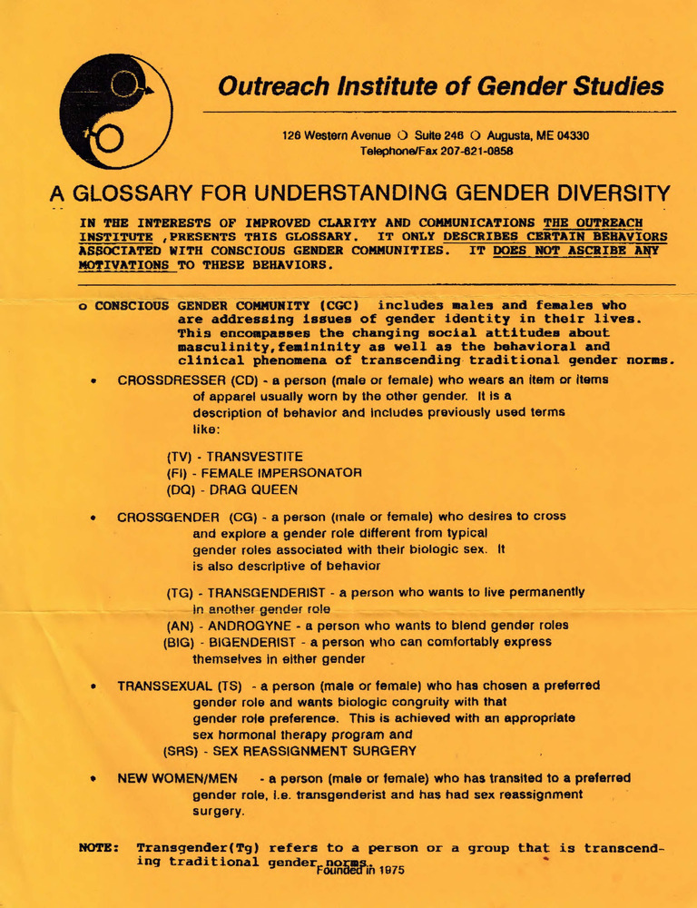 Download the full-sized PDF of A Glossary for Understanding Gender Diversity