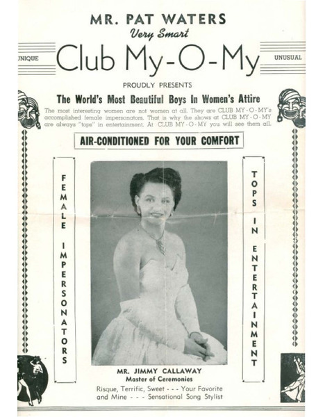 Download the full-sized image of Mr. Pat Waters Very Smart Club My-O-My Proudly Presents The World's Most Beautiful Boys in Women's Attire (1954)