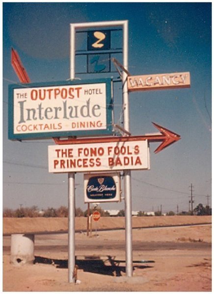 Download the full-sized image of Sign Advertising The Fono Fools