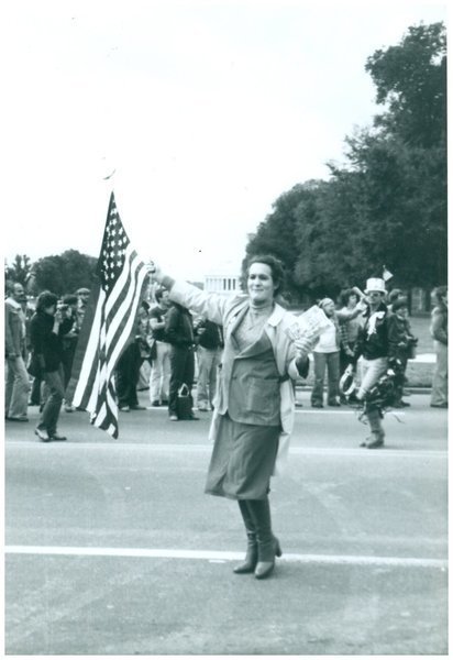 Download the full-sized image of Phyllis Frye 1979 March on Washington (4)