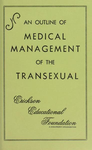 Download the full-sized image of An Outline of Medical Management of the Transexual