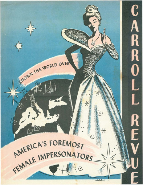 Download the full-sized image of Carroll Revue: America's Foremost Female Impersonators (1956)