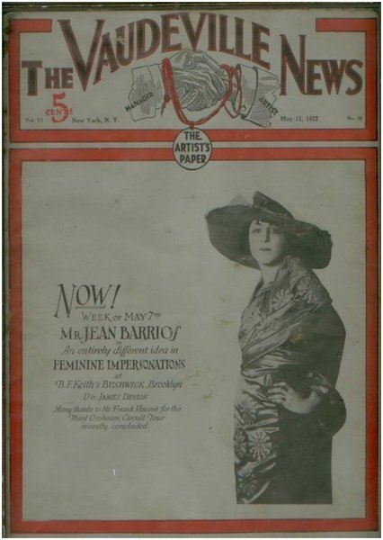 Download the full-sized image of The Vaudeville News