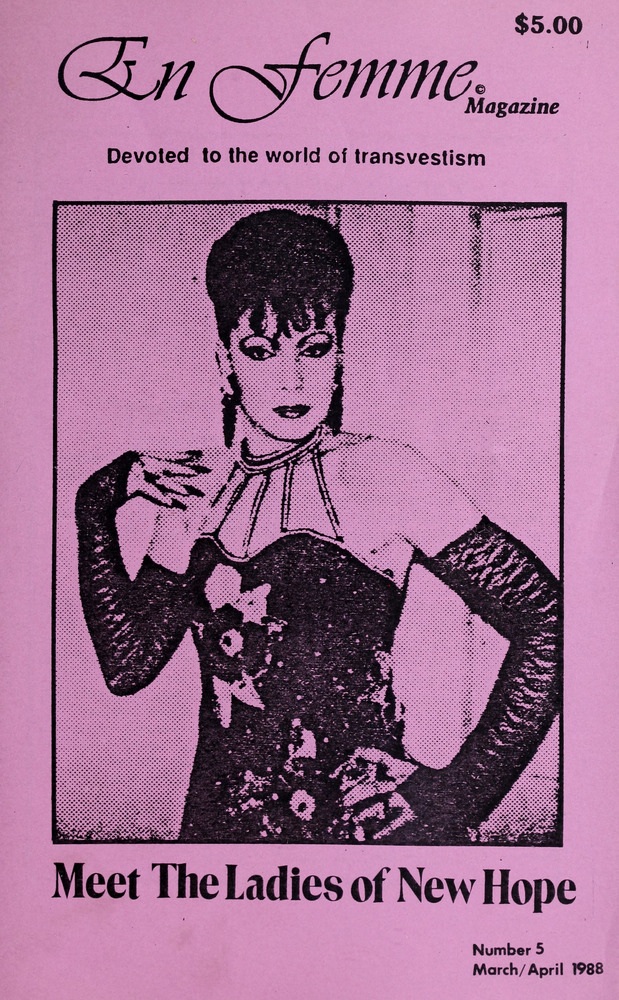 Download the full-sized image of En Femme Magazine No. 5 (Mar.-Apr. 1988)