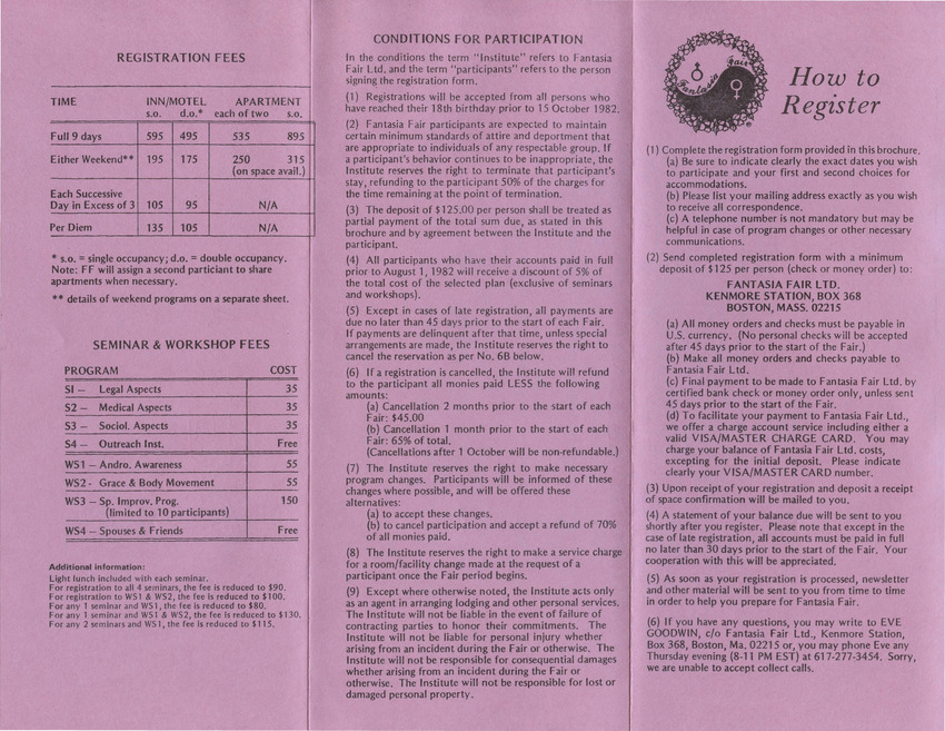 Download the full-sized PDF of Fantasia Fair '82 Registration Form