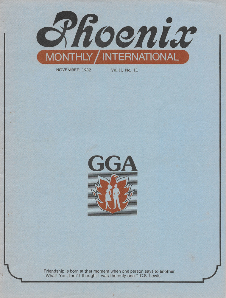 Download the full-sized PDF of Phoenix Monthly International Vol. 2 No. 11 (November, 1982)
