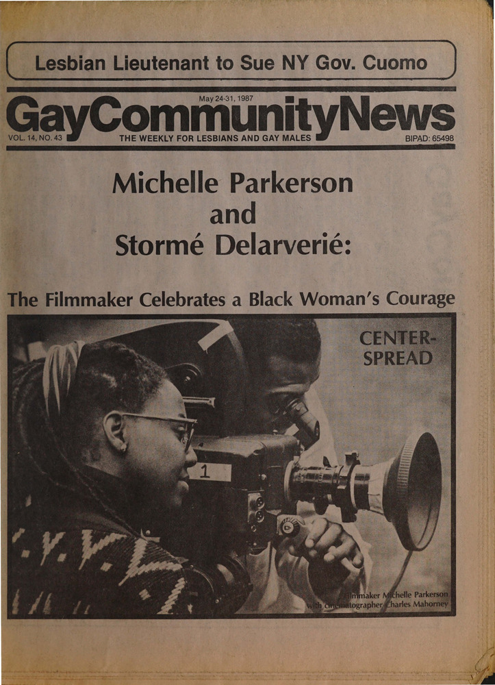 Download the full-sized PDF of Michelle Parkerson and Stormé DeLarverié: The Filmmaker Celebrates a Black Woman's Courage