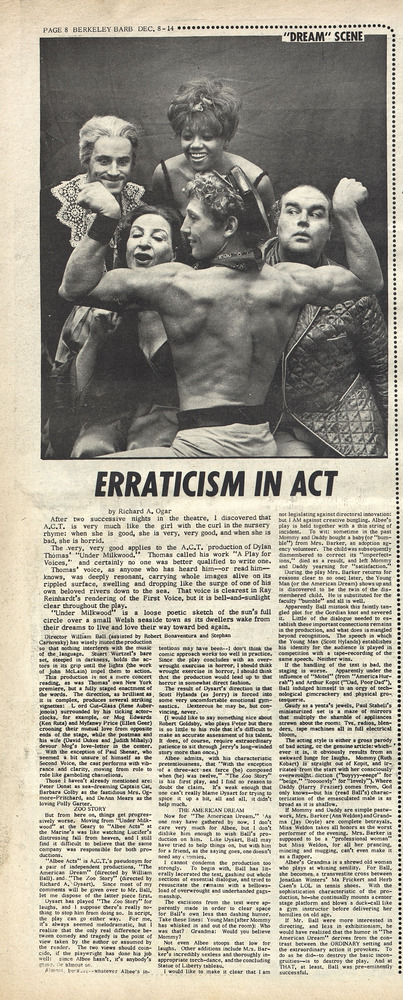 Download the full-sized PDF of Erraticism In Act