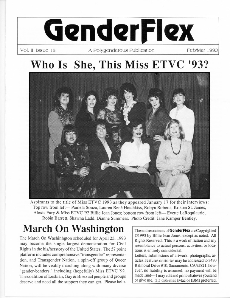 Download the full-sized PDF of GenderFlex, Vol. 2 Issue 15 (Feb/Mar, 1993)