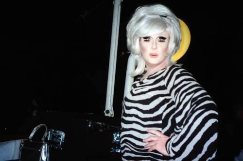Download the full-sized image of Lady Bunny in Stripes