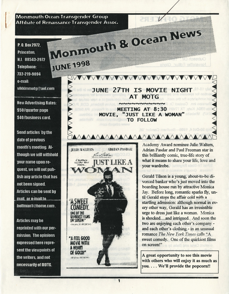 Download the full-sized PDF of The Monmouth & Ocean News (June 1998)
