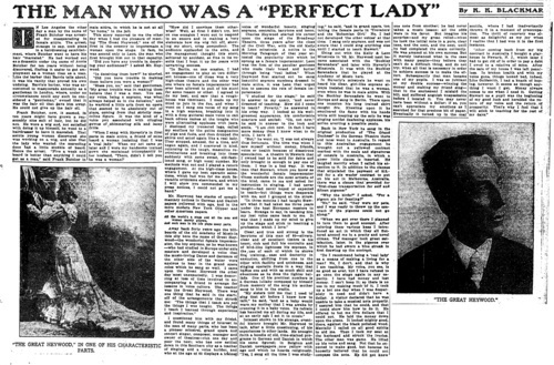 Download the full-sized image of The Man Who Was a "Perfect Lady"