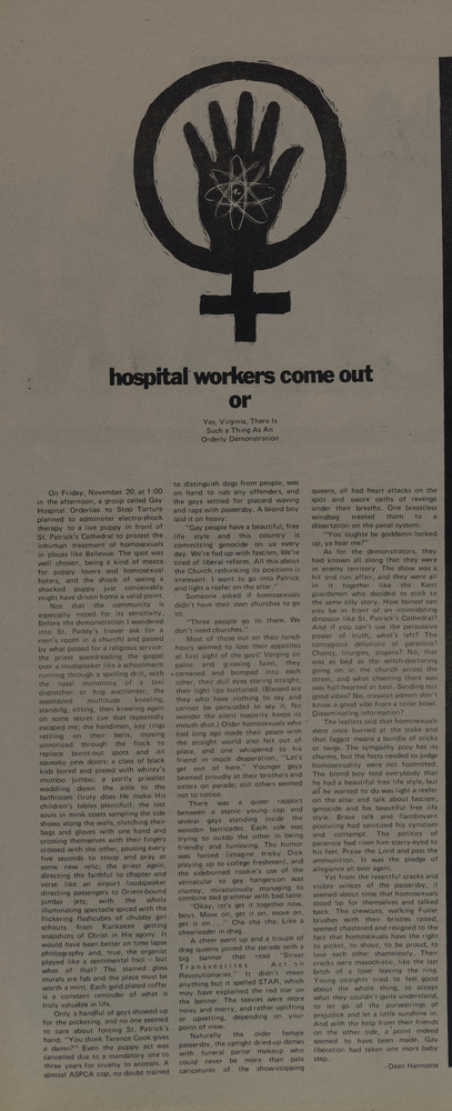 Download the full-sized PDF of Hospital workers come out or...