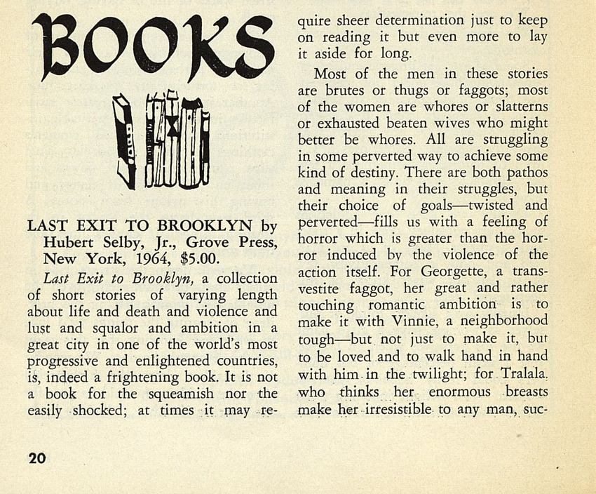 Download the full-sized PDF of Last Exit to Brooklyn