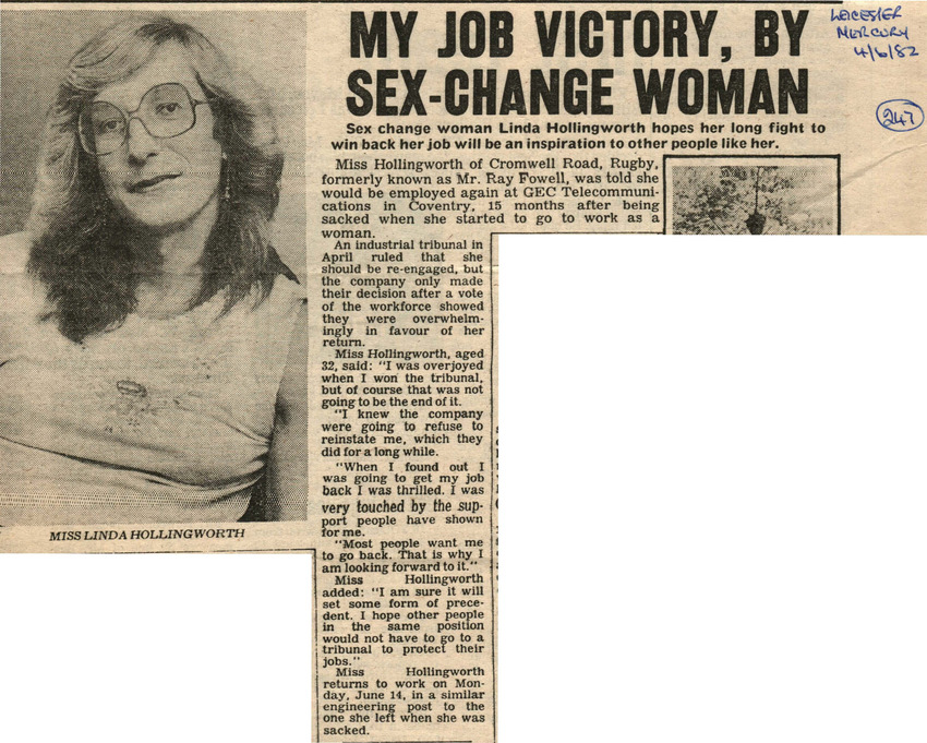 Download the full-sized PDF of My Job Victory, by Sex-Change Woman