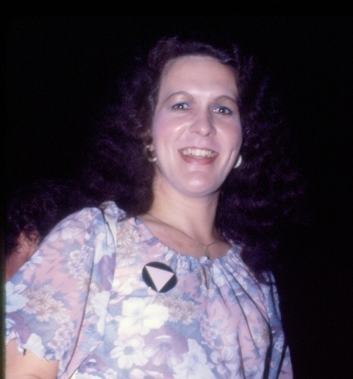 Download the full-sized image of Phyllis Frye 1979 Houston Pride